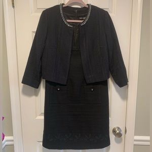 Gorgeous Karl Lagerfeld Suit Dress & Jacket Set! Excellent condition! Size 10/M